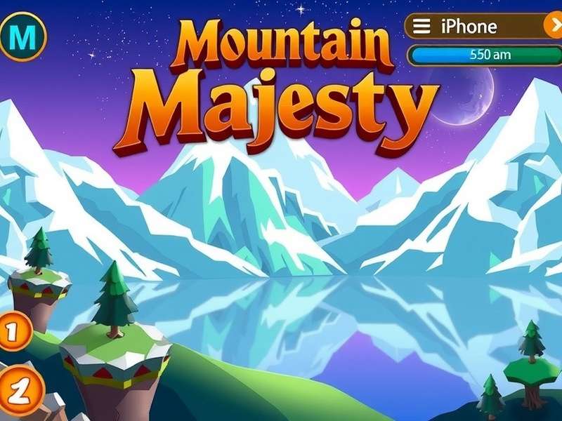 Mountain Majesty Art Game Screenshot